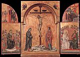Duccio di Buoninsegna Triptych painting